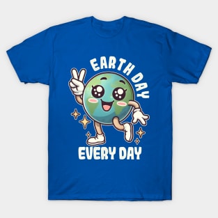 Earth Day Every Day Peace T-Shirt